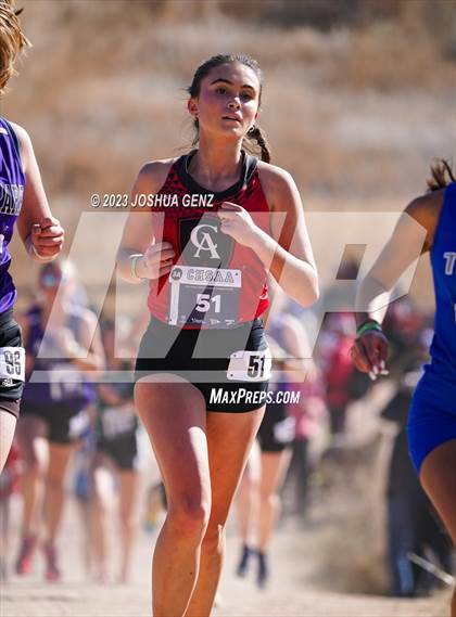 Thumbnail 2 in CHSAA 3A Cross Country Final photogallery.
