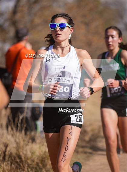 Thumbnail 1 in CHSAA 3A Cross Country Final photogallery.