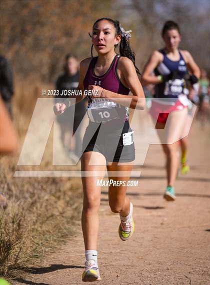Thumbnail 2 in CHSAA 3A Cross Country Final photogallery.