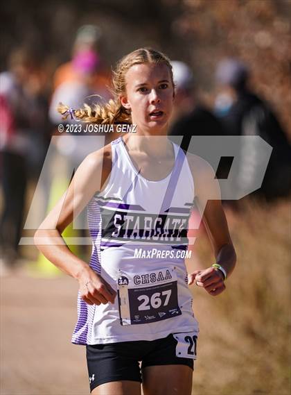 Thumbnail 3 in CHSAA 3A Cross Country Final photogallery.