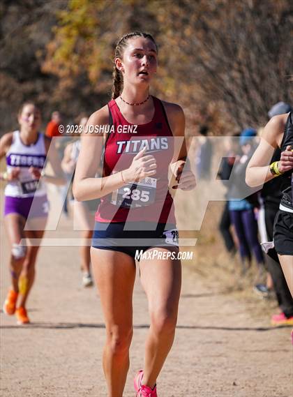 Thumbnail 2 in CHSAA 3A Cross Country Final photogallery.