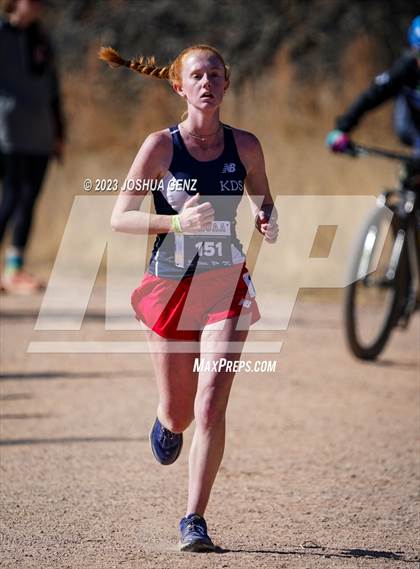 Thumbnail 2 in CHSAA 3A Cross Country Final photogallery.