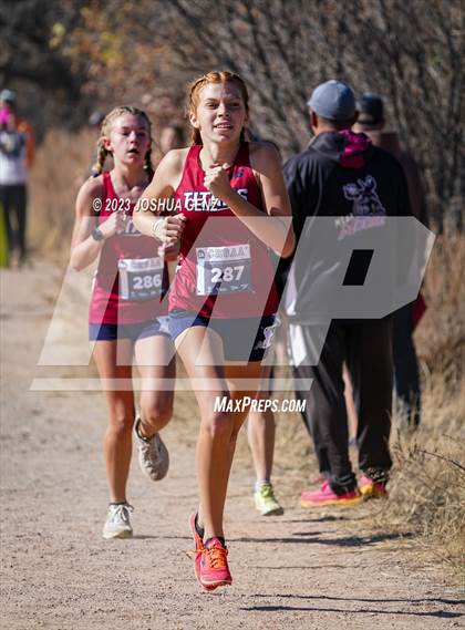 Thumbnail 1 in CHSAA 3A Cross Country Final photogallery.
