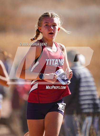 Thumbnail 2 in CHSAA 3A Cross Country Final photogallery.
