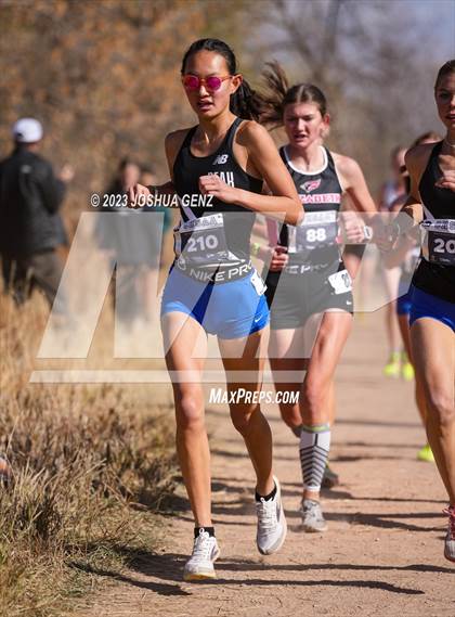 Thumbnail 2 in CHSAA 3A Cross Country Final photogallery.