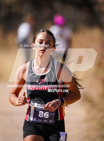 Thumbnail 2 in CHSAA 3A Cross Country Final photogallery.