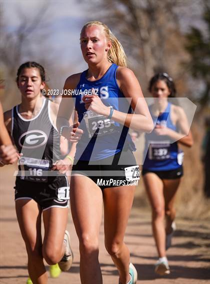 Thumbnail 1 in CHSAA 3A Cross Country Final photogallery.