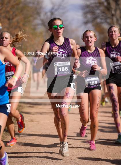 Thumbnail 3 in CHSAA 3A Cross Country Final photogallery.