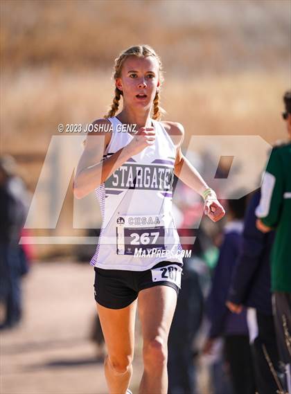 Thumbnail 1 in CHSAA 3A Cross Country Final photogallery.