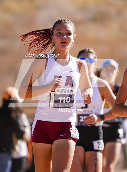 Thumbnail 3 in CHSAA 3A Cross Country Final photogallery.
