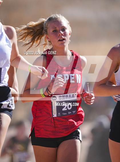 Thumbnail 3 in CHSAA 3A Cross Country Final photogallery.