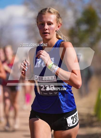 Thumbnail 1 in CHSAA 3A Cross Country Final photogallery.