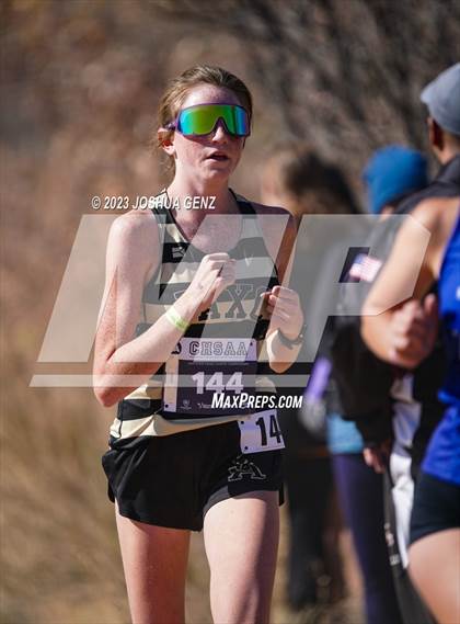 Thumbnail 2 in CHSAA 3A Cross Country Final photogallery.
