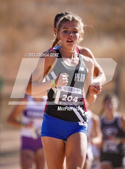 Thumbnail 2 in CHSAA 3A Cross Country Final photogallery.