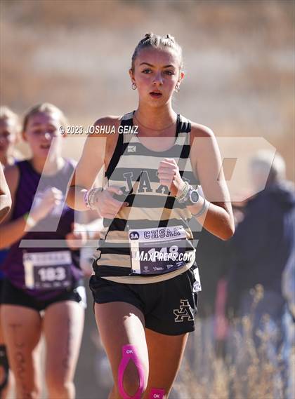 Thumbnail 1 in CHSAA 3A Cross Country Final photogallery.