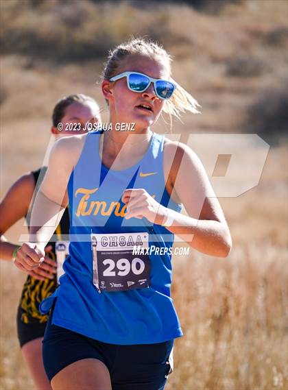 Thumbnail 2 in CHSAA 3A Cross Country Final photogallery.