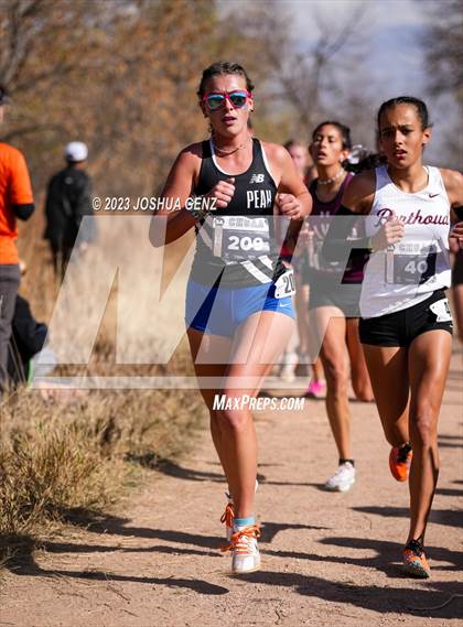 Thumbnail 2 in CHSAA 3A Cross Country Final photogallery.