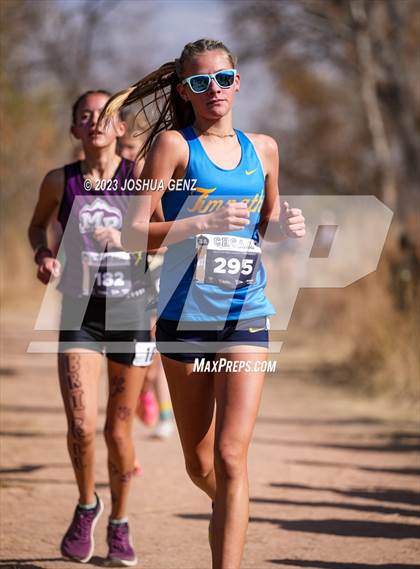 Thumbnail 2 in CHSAA 3A Cross Country Final photogallery.