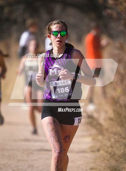 Thumbnail 3 in CHSAA 3A Cross Country Final photogallery.