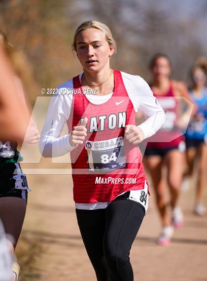 Thumbnail 2 in CHSAA 3A Cross Country Final photogallery.