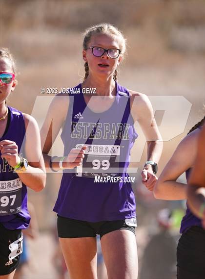 Thumbnail 2 in CHSAA 3A Cross Country Final photogallery.