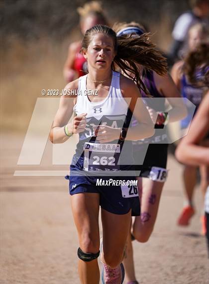 Thumbnail 2 in CHSAA 3A Cross Country Final photogallery.
