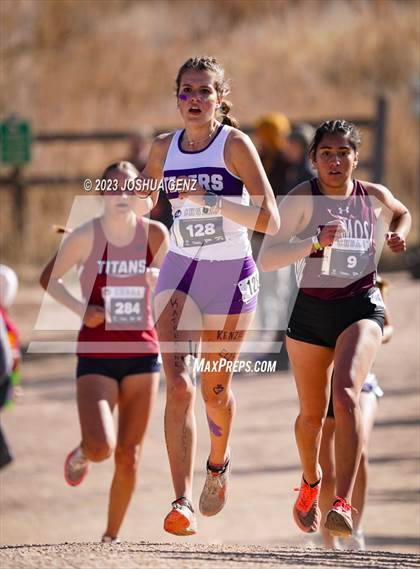 Thumbnail 1 in CHSAA 3A Cross Country Final photogallery.