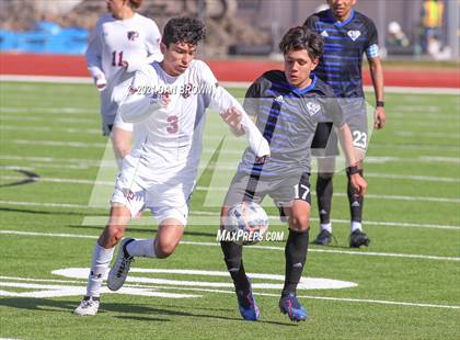 Thumbnail 1 in Princeton vs Sulphur Springs (Wylie Mens Soccer Showcase) photogallery.