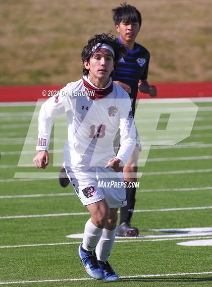 Thumbnail 1 in Princeton vs Sulphur Springs (Wylie Mens Soccer Showcase) photogallery.