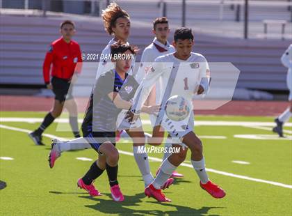 Thumbnail 3 in Princeton vs Sulphur Springs (Wylie Mens Soccer Showcase) photogallery.