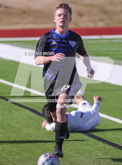 Thumbnail 3 in Princeton vs Sulphur Springs (Wylie Mens Soccer Showcase) photogallery.
