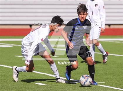 Thumbnail 1 in Princeton vs Sulphur Springs (Wylie Mens Soccer Showcase) photogallery.