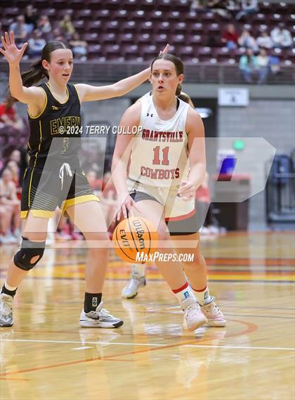 Thumbnail 3 in Grantsville vs. Emery (UHSAA 3A Semifinal) photogallery.