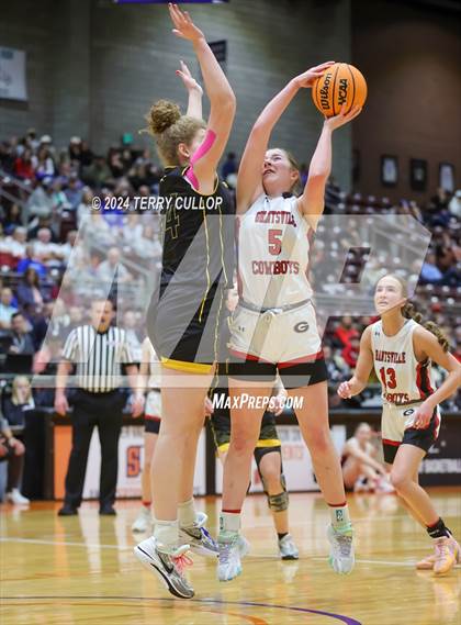 Thumbnail 3 in Grantsville vs. Emery (UHSAA 3A Semifinal) photogallery.