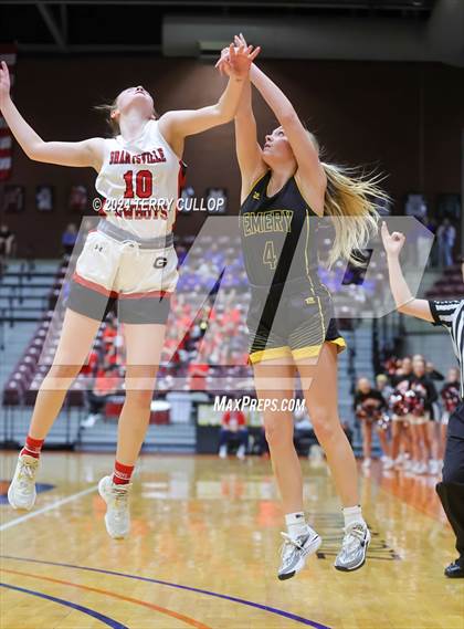 Thumbnail 3 in Grantsville vs. Emery (UHSAA 3A Semifinal) photogallery.