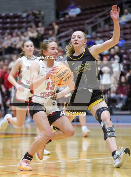 Thumbnail 3 in Grantsville vs. Emery (UHSAA 3A Semifinal) photogallery.