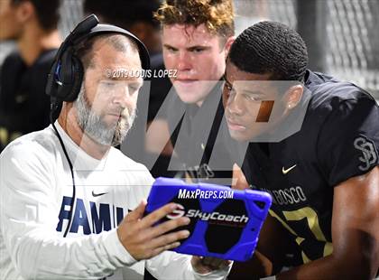 Thumbnail 1 in Our Lady of Good Counsel @ St. John Bosco (Trinity League vs. USA Showcase) photogallery.