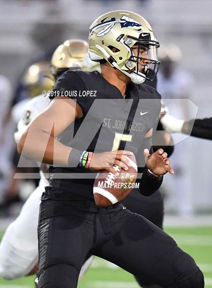 Thumbnail 2 in Our Lady of Good Counsel @ St. John Bosco (Trinity League vs. USA Showcase) photogallery.
