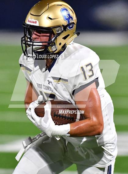 Thumbnail 1 in Our Lady of Good Counsel @ St. John Bosco (Trinity League vs. USA Showcase) photogallery.