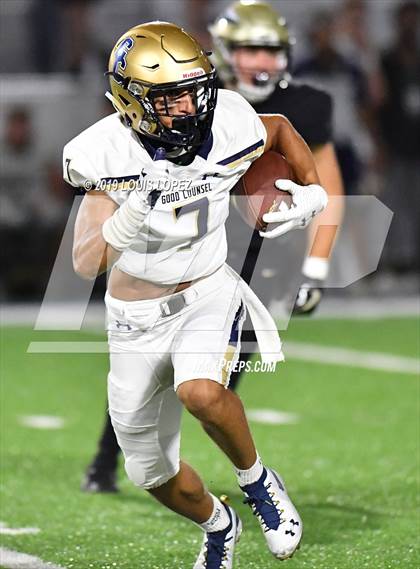 Thumbnail 2 in Our Lady of Good Counsel @ St. John Bosco (Trinity League vs. USA Showcase) photogallery.