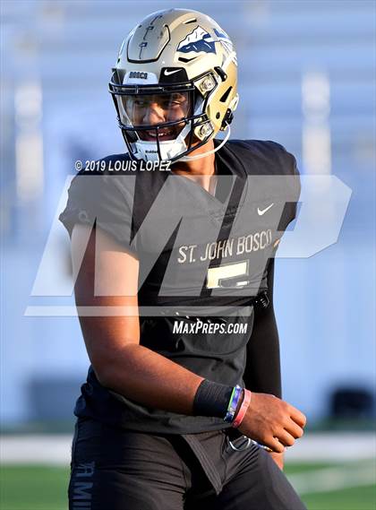 Thumbnail 2 in Our Lady of Good Counsel @ St. John Bosco (Trinity League vs. USA Showcase) photogallery.