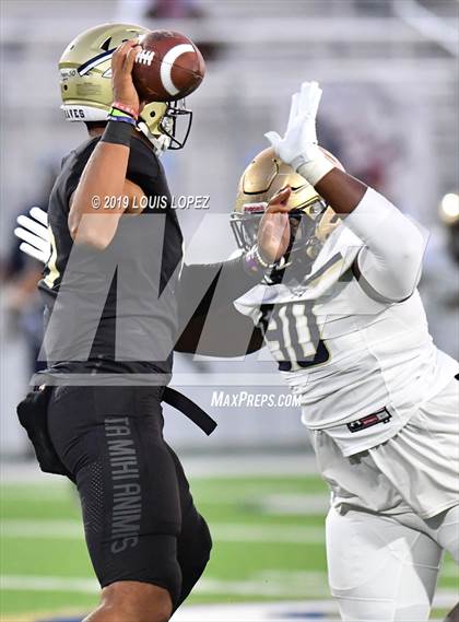 Thumbnail 3 in Our Lady of Good Counsel @ St. John Bosco (Trinity League vs. USA Showcase) photogallery.