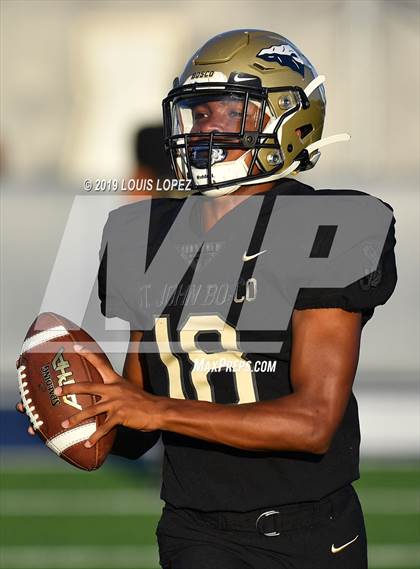 Thumbnail 3 in Our Lady of Good Counsel @ St. John Bosco (Trinity League vs. USA Showcase) photogallery.