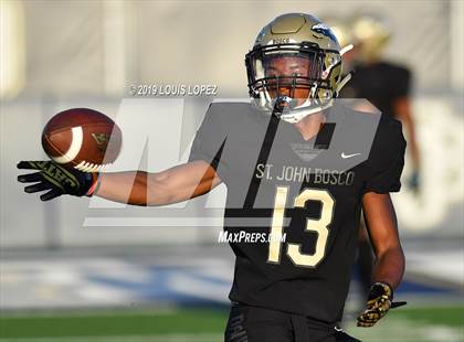 Thumbnail 1 in Our Lady of Good Counsel @ St. John Bosco (Trinity League vs. USA Showcase) photogallery.