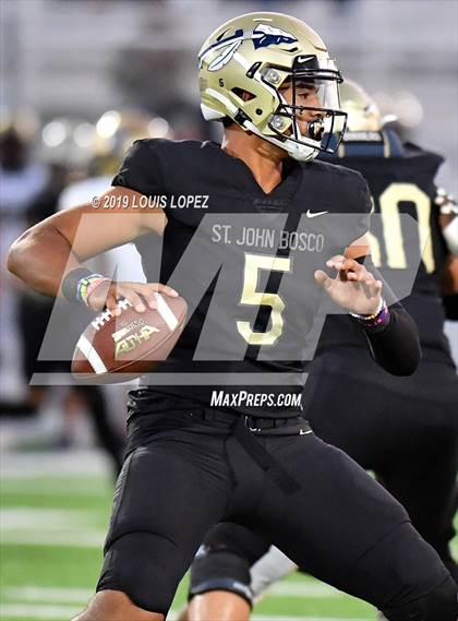 Thumbnail 1 in Our Lady of Good Counsel @ St. John Bosco (Trinity League vs. USA Showcase) photogallery.