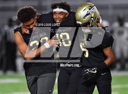 Thumbnail 1 in Our Lady of Good Counsel @ St. John Bosco (Trinity League vs. USA Showcase) photogallery.