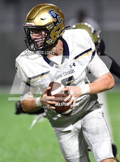 Thumbnail 3 in Our Lady of Good Counsel @ St. John Bosco (Trinity League vs. USA Showcase) photogallery.