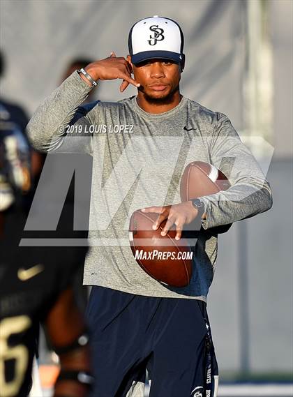 Thumbnail 2 in Our Lady of Good Counsel @ St. John Bosco (Trinity League vs. USA Showcase) photogallery.