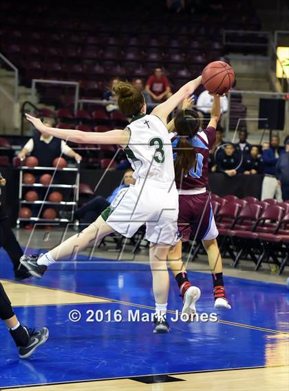 Thumbnail 2 in Ganado vs. Phoenix Christian (AIA D4 Semifinal) photogallery.