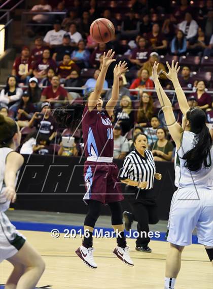 Thumbnail 1 in Ganado vs. Phoenix Christian (AIA D4 Semifinal) photogallery.